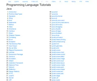 Demo2S.com(Programming Language Tutorials) Screenshot