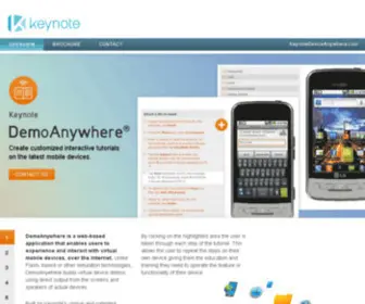 Demoanywhere.com(Create Interactive Tutorial for Mobile Devices) Screenshot