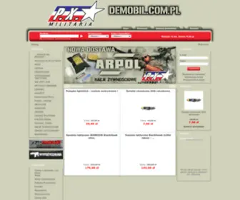 Demobil.com.pl(Odzież militarna) Screenshot