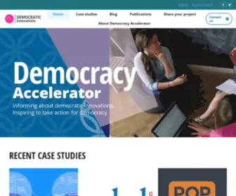 Democraticinnovations.com(Democraticinnovations) Screenshot