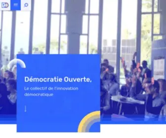 Democratieouverte.org(Démocratie) Screenshot