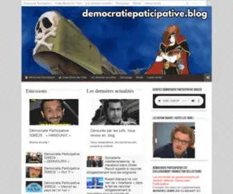 Democratieparticipative.blog(Démocratie Participative) Screenshot