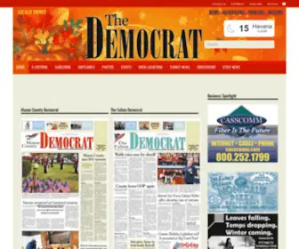 Democratnewspapers.com(Democrat Newspapers) Screenshot