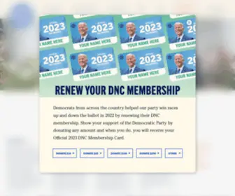 Democrats.org(We are the Democratic Party) Screenshot