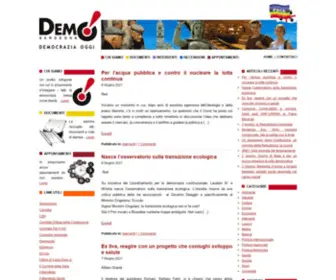 Democraziaoggi.it(Democrazia Oggi) Screenshot