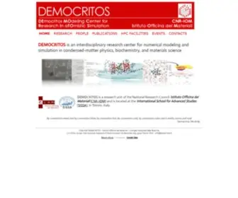 Democritos.it(DEMOCRITOS) Screenshot