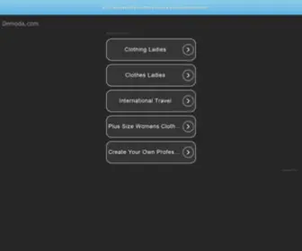 Demoda.com(De beste bron van informatie over de moda) Screenshot