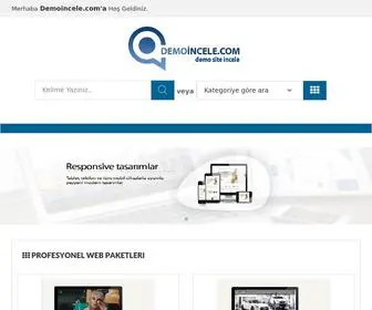 Demoincele.com(Web Sitesi Demo) Screenshot