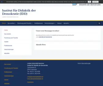 Demokratiedidaktik.de(Demokratiedidaktik) Screenshot