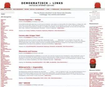 Demokratisch-Links.de(    DEMOKRATISCH) Screenshot