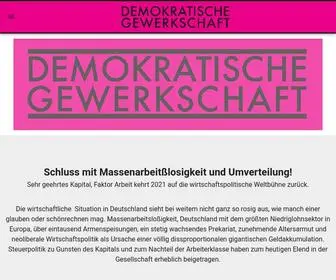 Demokratischegewerkschaft.de(Demokratische) Screenshot