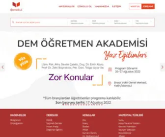 Demokul.com(DEM Okul) Screenshot