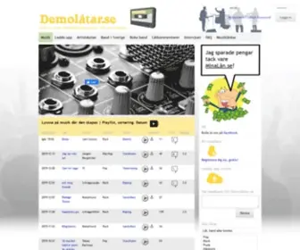 Demolatar.se(Lyssna på musik) Screenshot