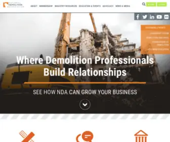 Demolitionassociation.com(The national demolition association) Screenshot