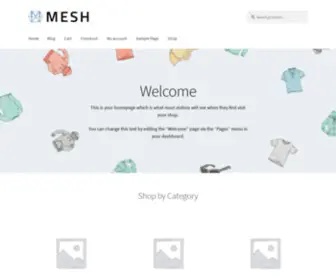 Demomesh.com(MESH DEMO STORE) Screenshot