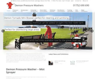 Demon-Pressure-Washers.co.uk(Demon Pressure Washers) Screenshot