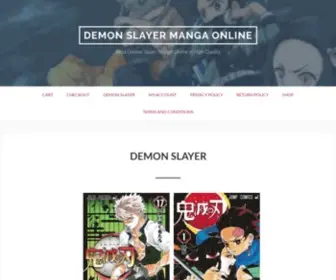 Demon-Slayer-Kimetsu.com(Demon Slayer Manga Online) Screenshot