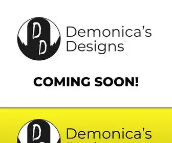 Demonicasdesigns.com(Demonica's Designs) Screenshot