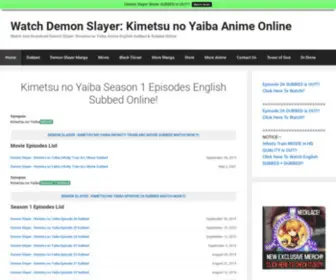 Demonslayeranime.com(Watch Demon Slayer) Screenshot