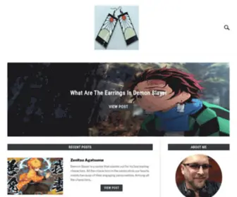 Demonslayerearrings.com(Demon Slayer Earrings) Screenshot