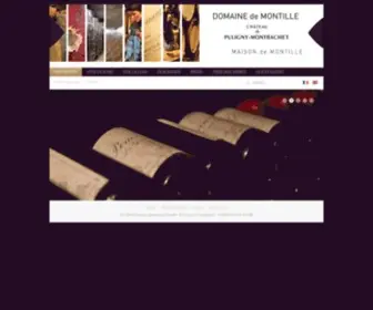 Demontille.com(Domaine de Montille) Screenshot