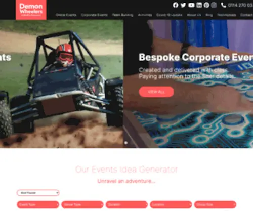 Demonwheelers.co.uk(Demon Wheelers) Screenshot