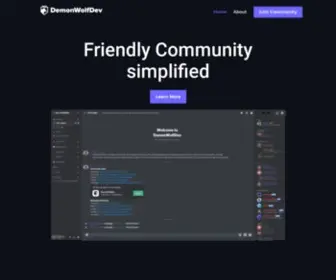 Demonwolfdev.com(DemonWolfDev) Screenshot