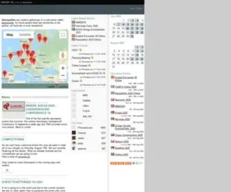 Demoparty.net(A list of demoscene events) Screenshot
