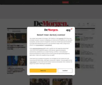 Demorgen.be(Home) Screenshot