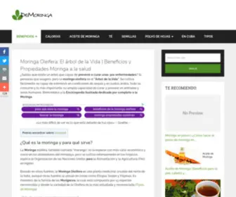 Demoringa.com(Todo sobre la Moringa) Screenshot