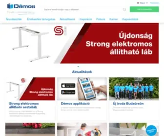 Demos-Trade.hu(Minden a bútorgyártáshoz) Screenshot