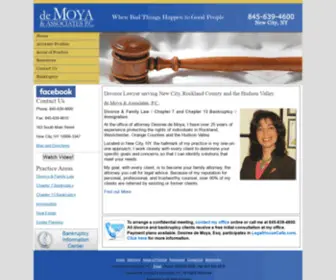 Demoyalaw.com(Divorce Lawyer Rockland County NY) Screenshot