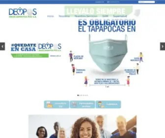 Dempos.com.co(Medicamentos) Screenshot