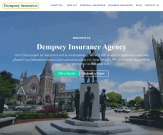 Demsure.com(Dempsey Insurance Agency) Screenshot