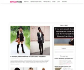 Demujer.es(Blog de moda y tendencias) Screenshot