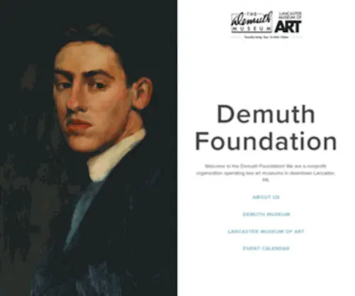 Demuth.org(Demuth Foundation) Screenshot