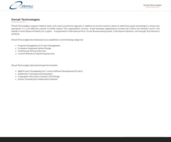 Denali-Tech.com(Effective Technology Solutions Delivered) Screenshot