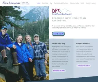 Denaliparentcoaching.com(Denali Parent Coaching) Screenshot