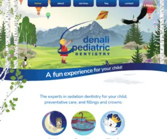 DenalipediatriCDentistry.com(Denali Pediatric Dentistry) Screenshot