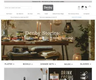 Denby.co.uk(Denby™ Pottery) Screenshot