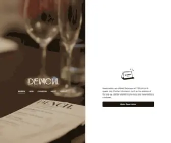 Denchrestaurant.com(Dench) Screenshot