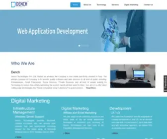 Denchtechnologies.com(Website Design & Development) Screenshot