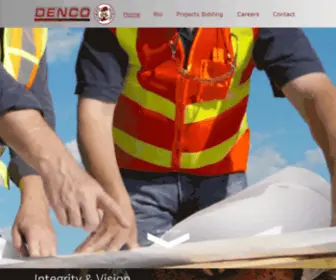 Denco-INC.com(Integrity & Vision Since 1983 Denco Construction) Screenshot