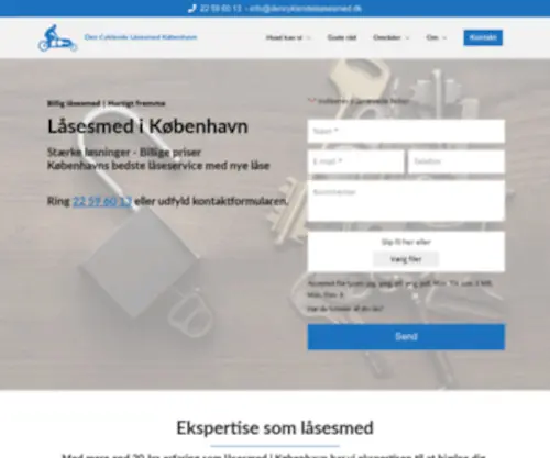 Dencyklendelaasesmed.dk(Dencyklendelaasesmed) Screenshot