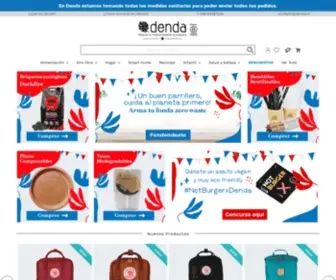 Denda.cl(Productos que mejoran tu calidad de vida ayudando al planeta) Screenshot