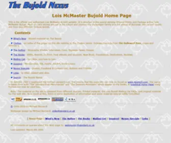Dendarii.com(The Bujold Nexus) Screenshot