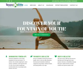 Dendrites.com(Texas Elite Health Clinic) Screenshot