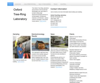 Dendrochronology.com(Oxford Tree) Screenshot