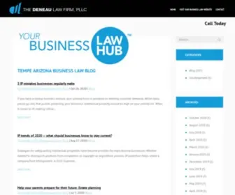 Deneaulawblog.com(This blog by The Deneau Law Firm) Screenshot