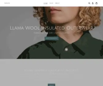 Denebapparel.com(Deneb is a gender neutral outerwear brand) Screenshot